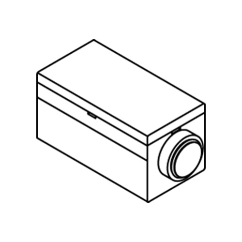 Viessmann Außenluft-Filterkasten DN 125 mit Verbindungsstücken ZK01262