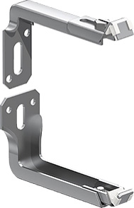 Buderus Standardkonsole 338-1 (SL), Heizkörperbefestigung, Verstellber. 70-85 mm 82282804