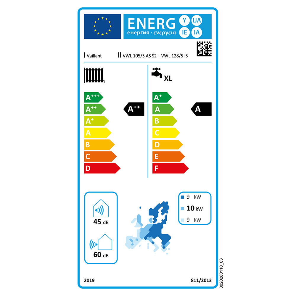 Vaillant aroTHERM Split VWL 105/5 AS mit uniTOWER Luft/Wasser Heizungswärmepumpe