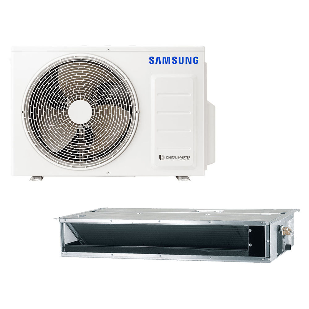 Samsung BAC Split Kanaleinbaugerät Set Kühlen 2.6 kW | Heizen 3.3 kW AC026BNLDKG/EU.1