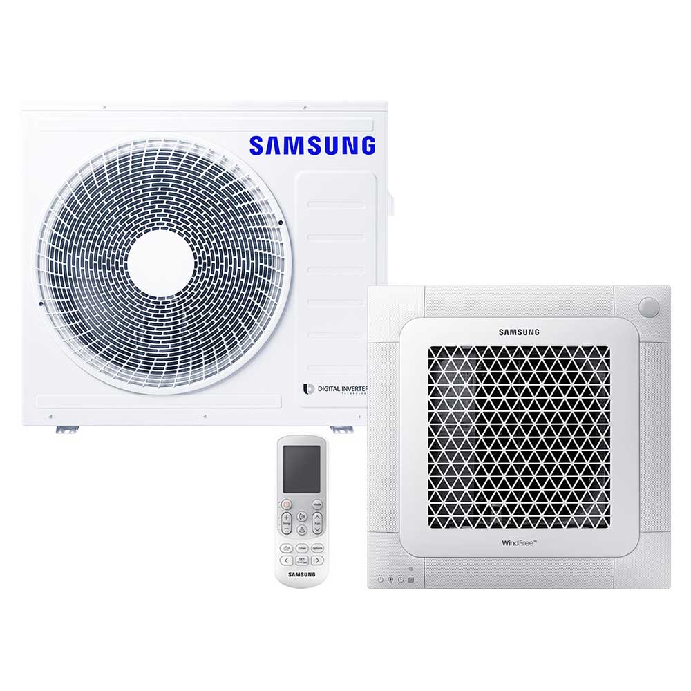 Samsung BAC Split 4-Wege Kassette Wind-Free Set Kühlen 6.8 kW | Heizen 7.5 kW AC071RNNDKG/EU.1