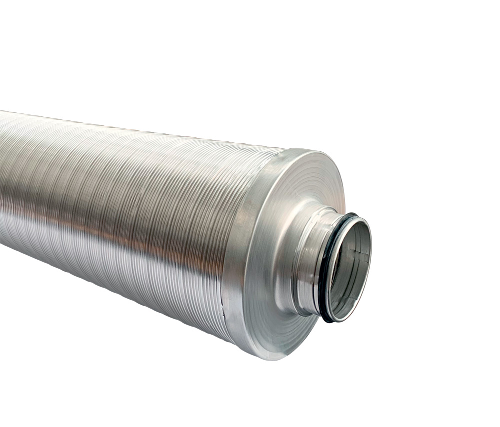 Buderus SDF100 Flexibler Schalldämpfer für Zu-/Abluft in DN 100, rund, 1000 mm 7738112851