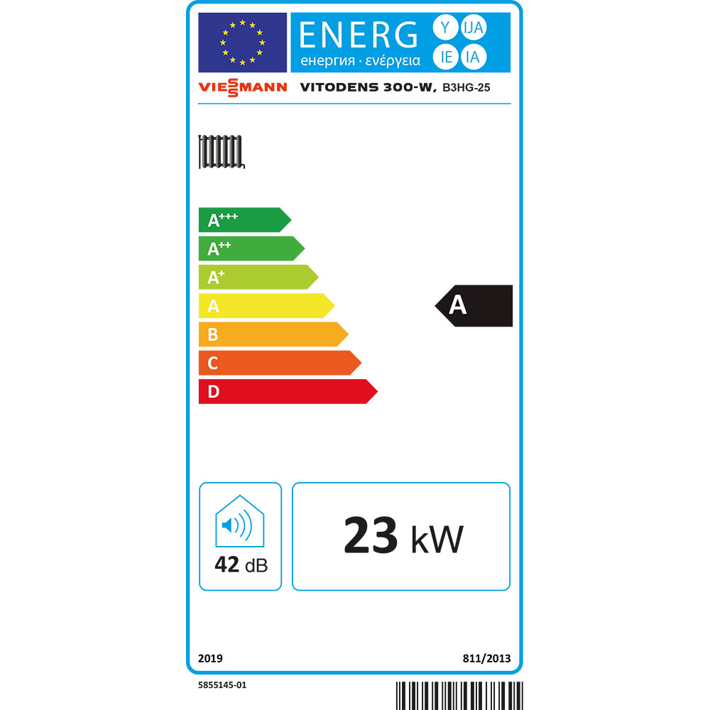 Viessmann Vitodens 300-W B3HF029 B3HG 25kW Brennwertpaket mit Vitocell 100-W 160L