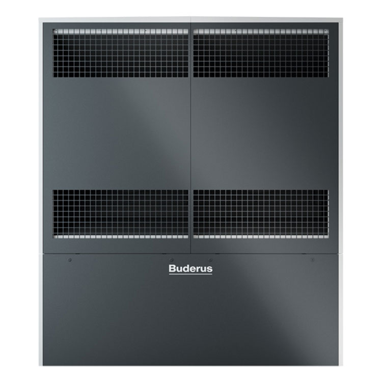 Buderus Luft-Wasser-Wärmepupme Logatherm WLW286-38 AR mit Logamatic WPM100