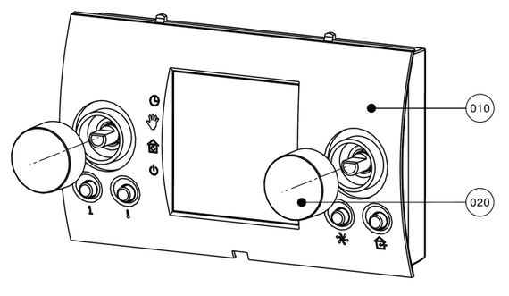 Wolf Bedienmodul Lüftung BML 2744634