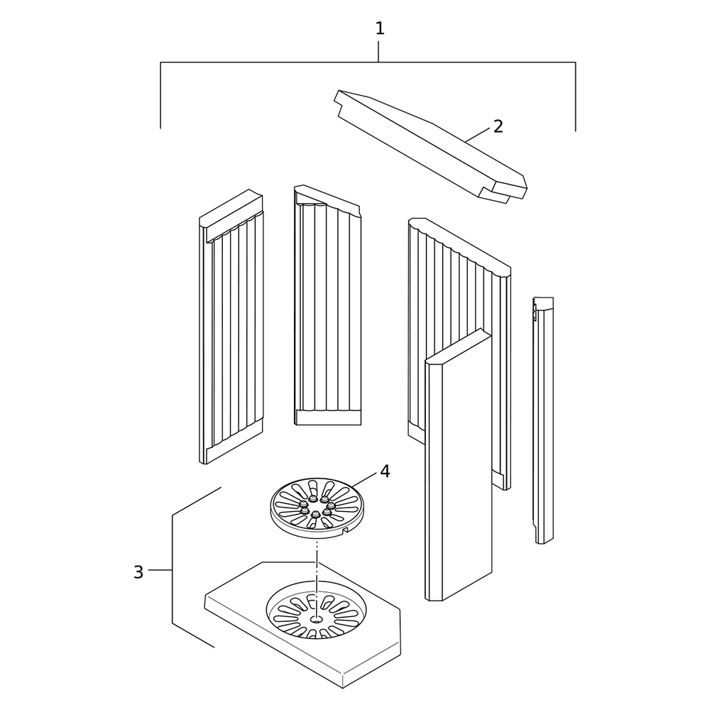 Buderus Blueline 12 Umlenkstein 87187001740