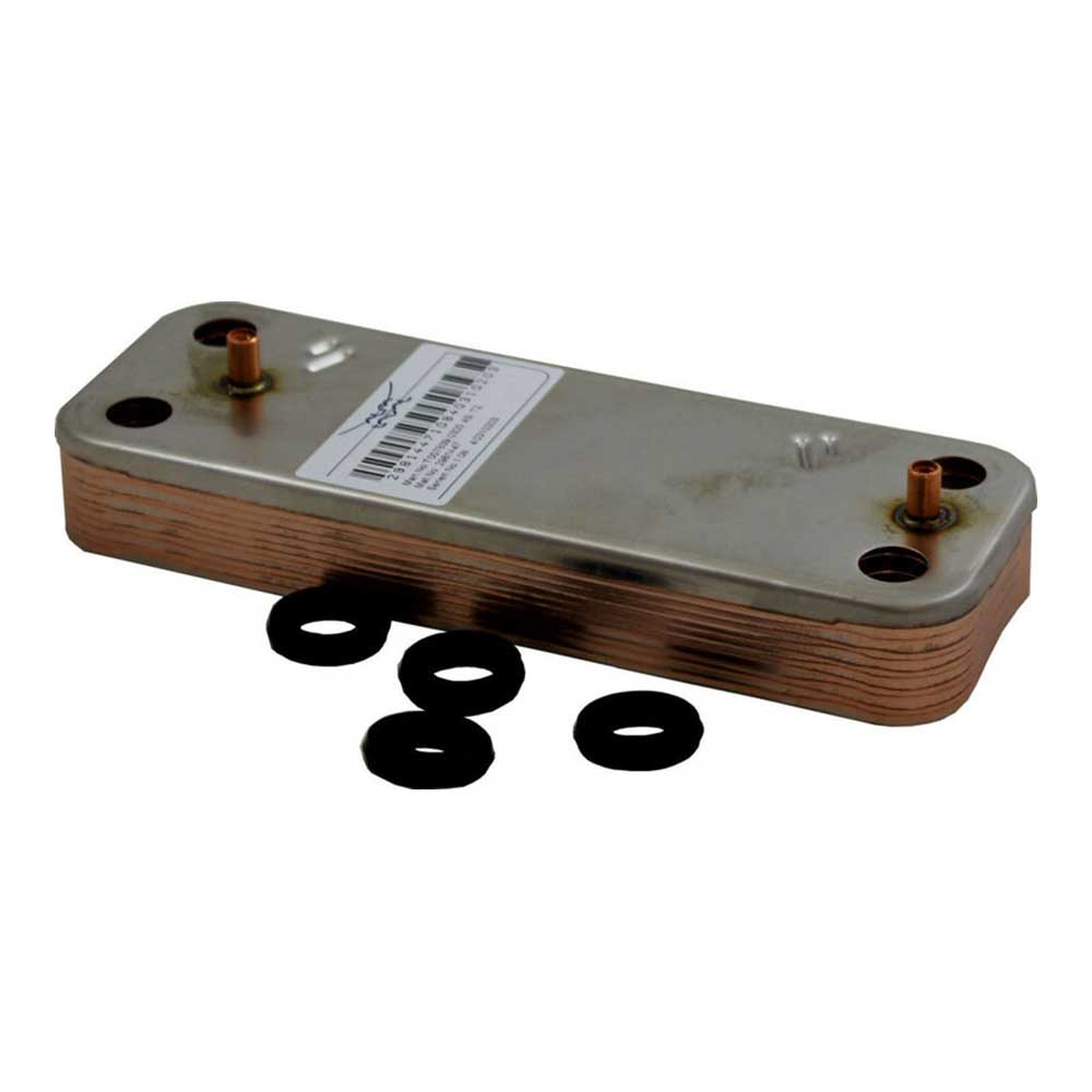 Wolf Warmwasserwärmetauscher ohne Dreiwegeumschaltventil, für CGB-K-2 298144799