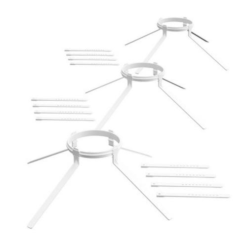 Buderus Abstandhalter, Ø 125 - Ø 200, Kunststoff, 3 Stück 7738113135