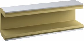 Buderus Sinus Iso HydroFixx 160/160 PUR60 ALGR 60mm PUR-Schaum im Alu-Grobkornmantell 7738339593