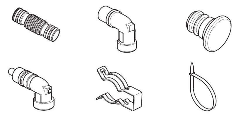 Brötje Brötje Hydraulik-Anschluss SHAG-FKR Grundset f.2 Kollektoren 7698892