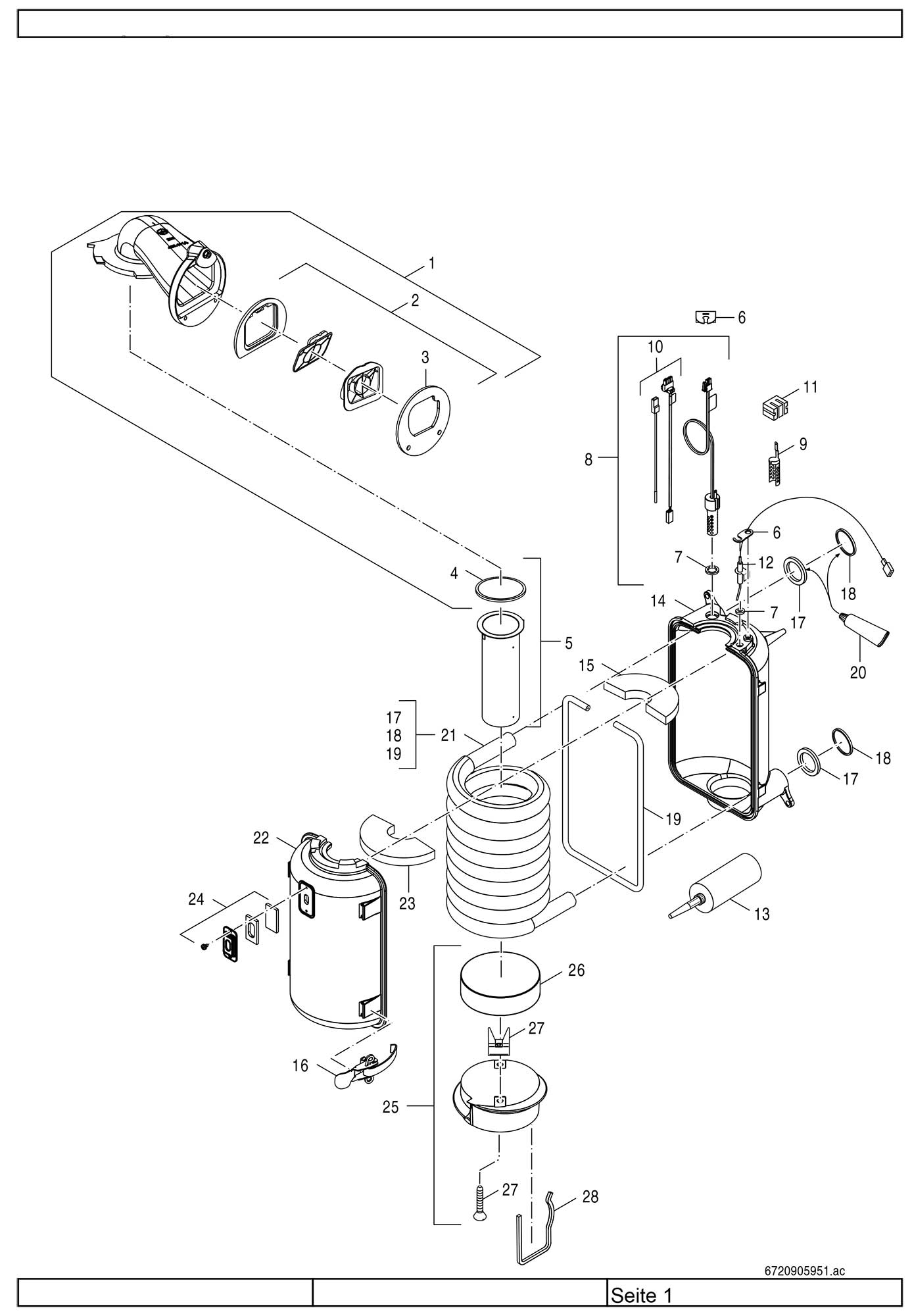 Buderus Wärmetauscher Spiralrippenrohr Version 2 7099645