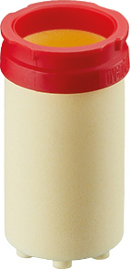 Buderus Filtereinsatz Siku, kurz, rotes Bajonett, Siebeinsatz 25 - 40 um 7747437484