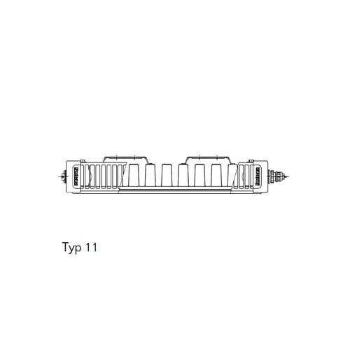Buderus Logatrend Flachheizkörper VC Plan Typ 11 H=400 L= 500