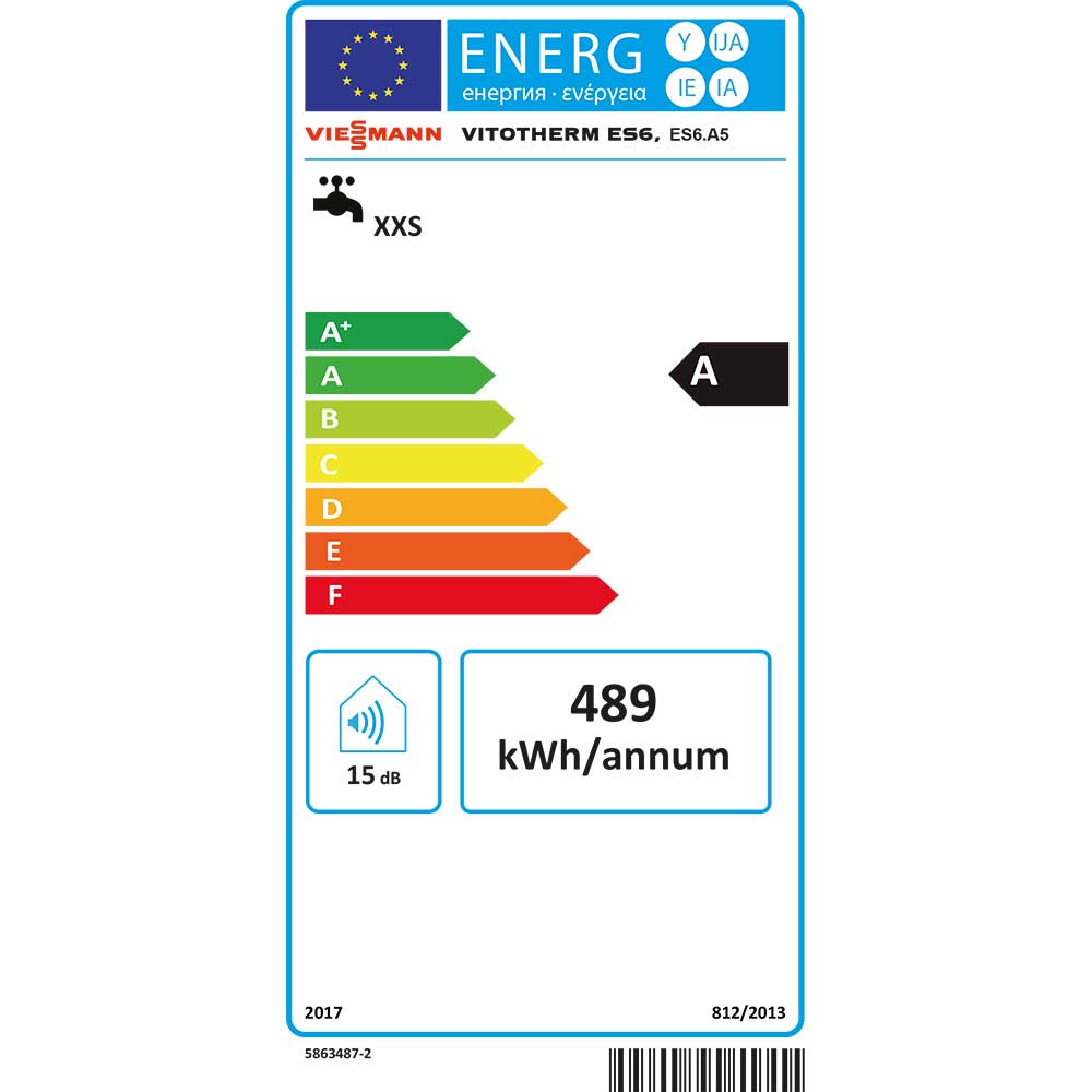 Viessmann Vitotherm ES6, Elektro-Kleinspeicher, 2kW Anschluss-Leistung ZK03812