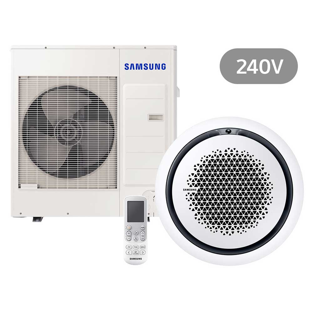 Samsung BAC Split Deckenkassette Set Kühlen 10.0 kW | Heizen 11.2 kW AC 100 AC100RN4PKG/EU.1.1 rund