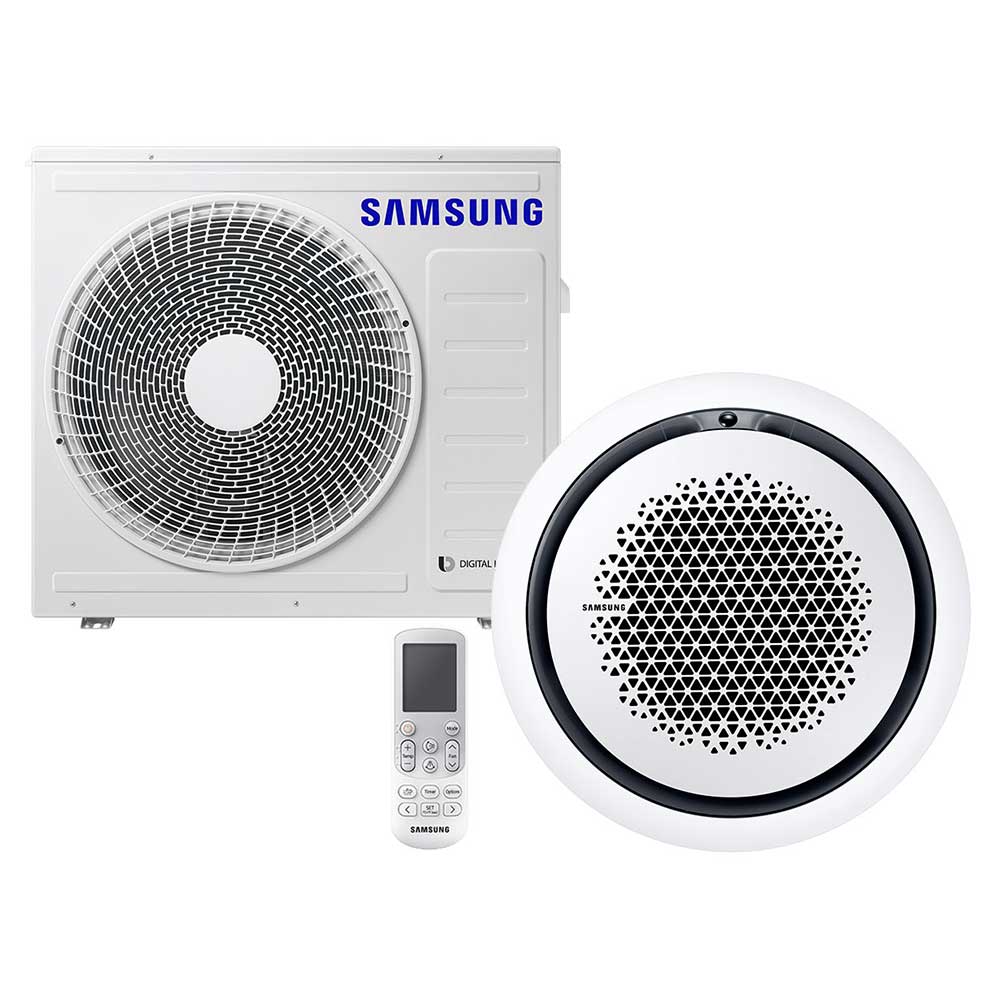 Samsung BAC Split Deckenkassette Set Wind-Free Kühlen 7.1 kW | Heizen 8.0 kW AC071RN4PKG/EU.1 rund
