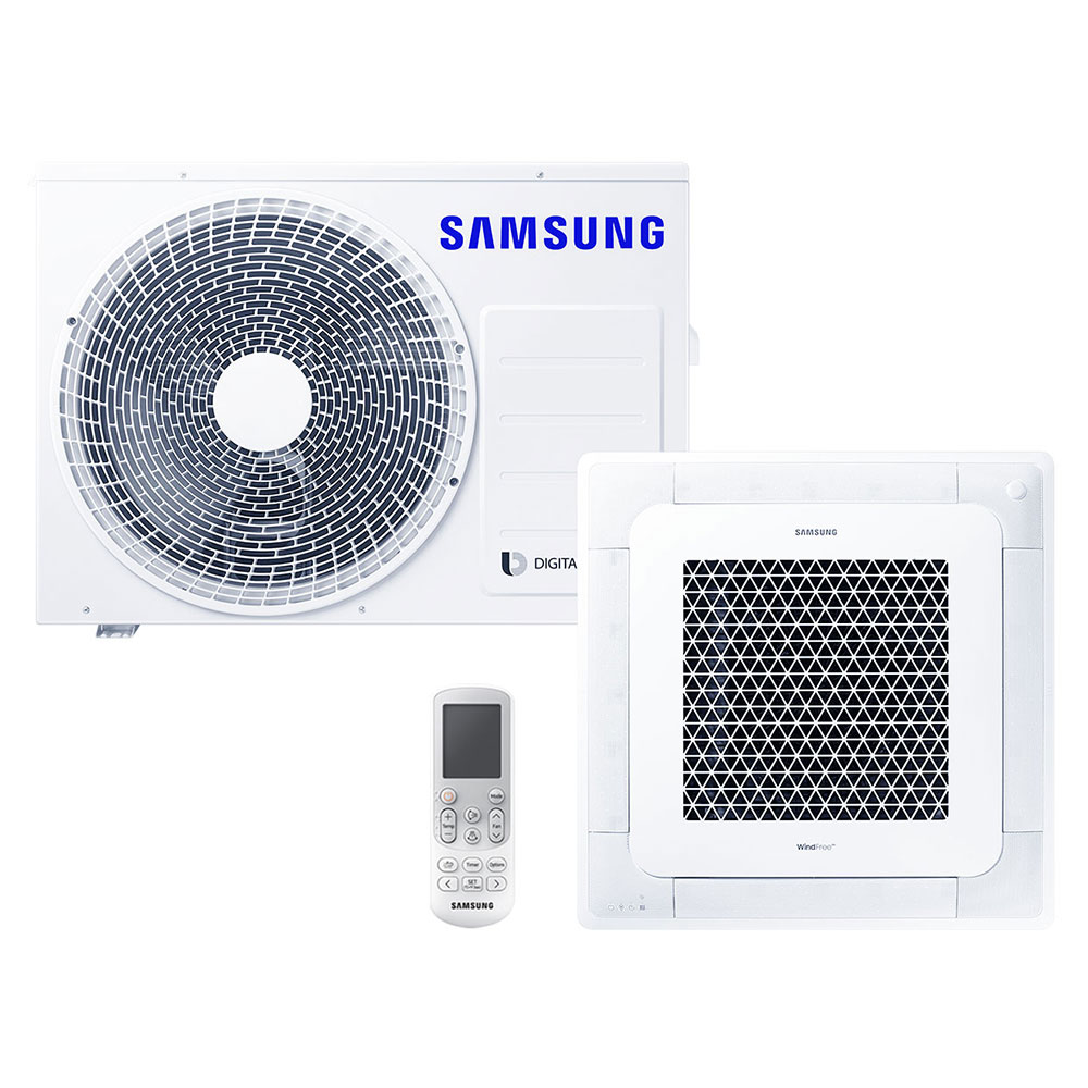 Samsung BAC Split Deckenkassette Wind-Free Set Kühlen 5.0 kW | Heizen 6.0 kW AC052RN4DKG/EU.1