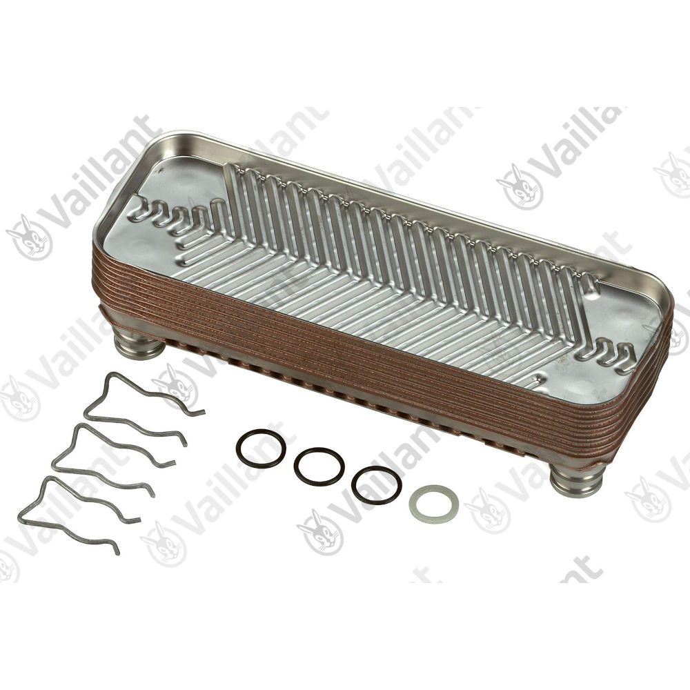 Vaillant Wärmetauscher (SWT) 12 Platten 065111