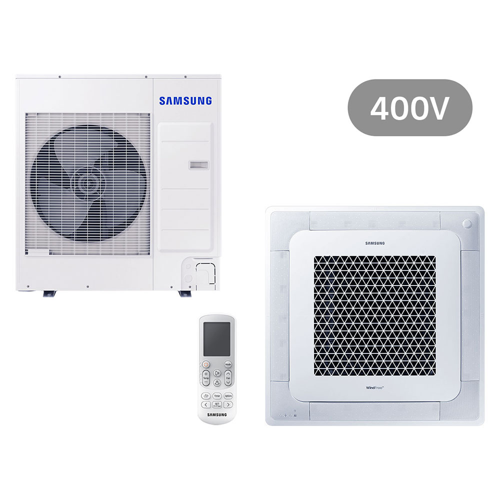 Samsung BAC Split Deckenkassette Wind-Free Set Kühlen 10.0 kW | Heizen 11.2 kW AC100RN4DKG/EU.1