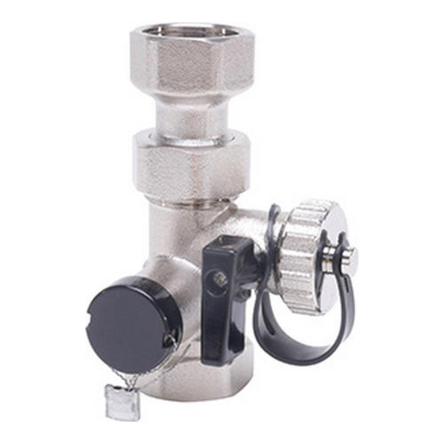 Buderus Logafix V2 Kappenventil MS 3/4" x 3/4" PN 10 vernickelt 7738342117