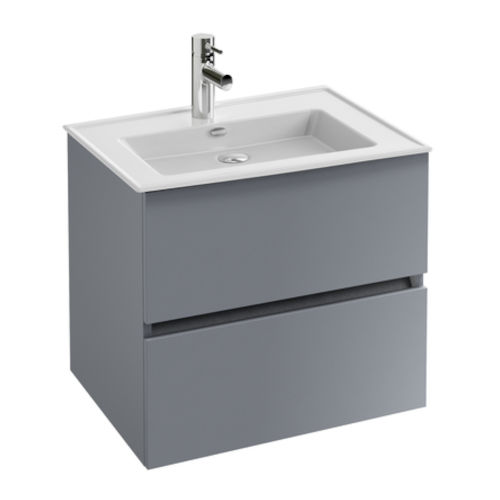 Badmöbelset 60 cm, 2 Schubladen - Tolbiac, Jacob Delafon Waschtisch mit Unterschrank