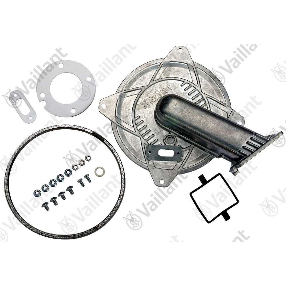 Vaillant Brennerflansch, mit Krümmer 0020010867