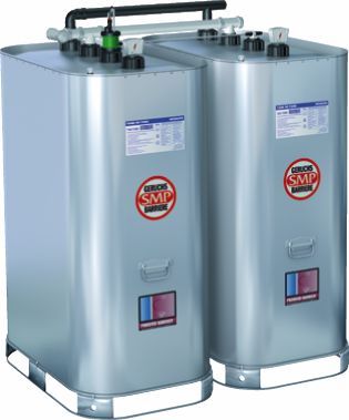 Buderus Heizöltank 1000 l, Tank im Tank, Stahl Öltank 7738306797