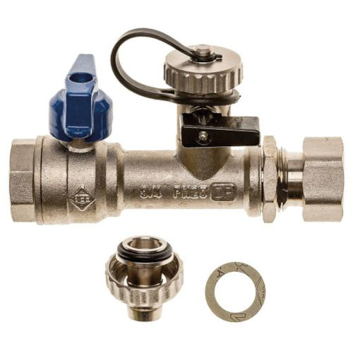 Brötje Kugelhahn für Rücklauf ADH 1/2 und 3/4 982672