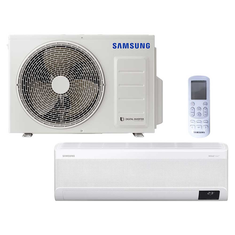 Wandgerät Samsung BAC Split Wind-Free Set Kühlen 2.6 kW | Heizen 3.3 kW AC026TNXDKG/EU.1