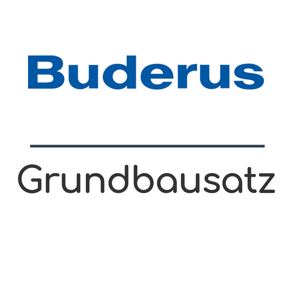 Buderus DO Grundbausatz Ø 80/125 mm, 560 mm über Dach, Schrägdach, RLU, schwarz 7738112762
