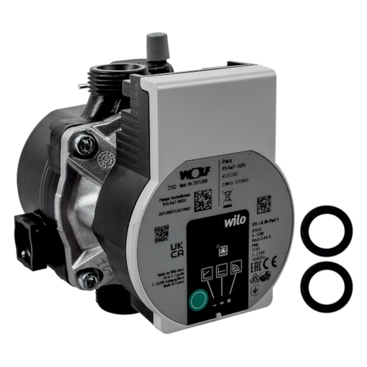Wolf Heizkreispumpe Para RSL Ku/7-50 SC-12 für CGB/CGW/CGS-24 kW 2075309