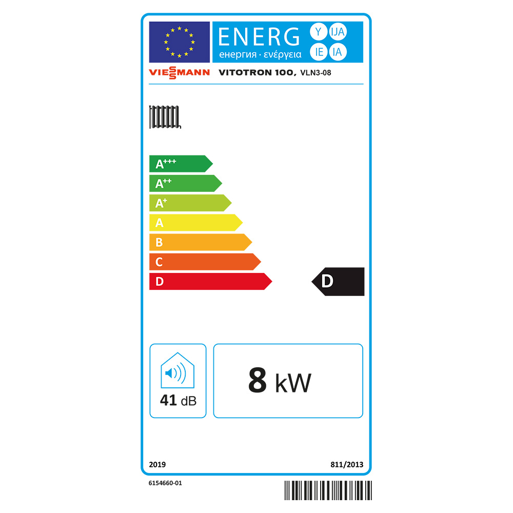 Viessmann Vitotron 100 VLN3-08 4/6/8 kW Paket Z020845
