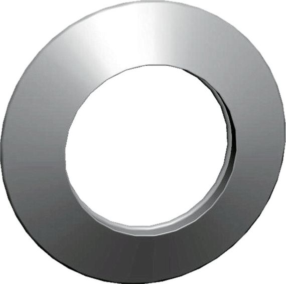 Wolf Rosette DN100, weiß, zur Abdeckung des Mauerdurchbruchs 2651735