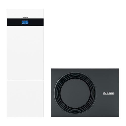 Buderus Luft-Wasser-Wärmepumpe Logaplus M WLW176i-5 AR T180