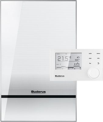 Buderus WS170-35 AMEW-RC310, Logamax kompakt Wohnungsstation, 35 kW, gem. HK, AP 7739615400