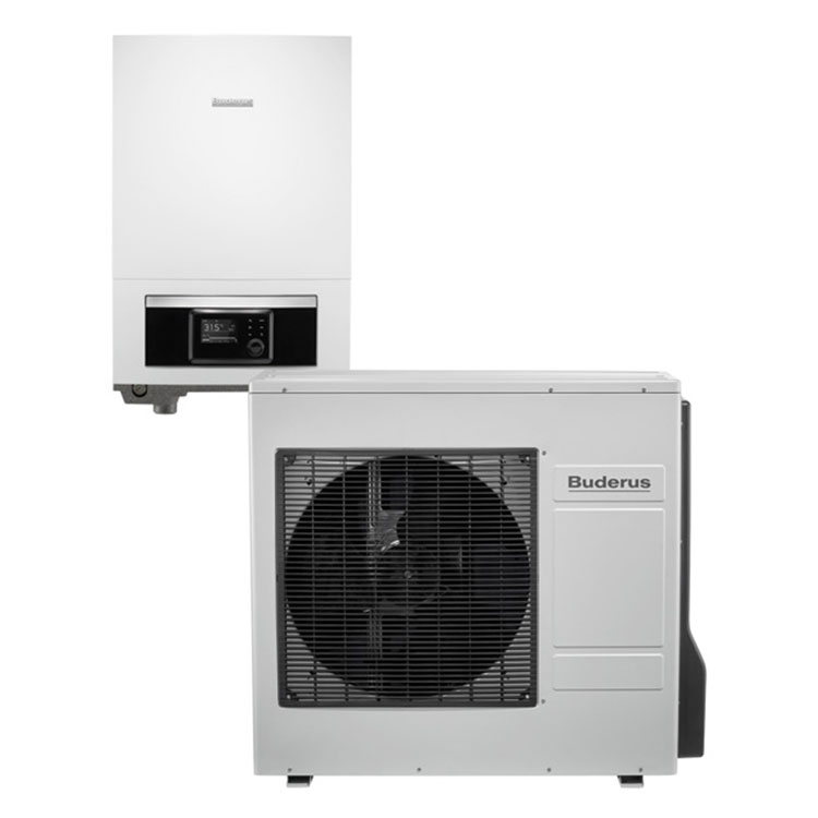Buderus Luft-Wasser-Wärmepumpe Logaplus-Paket WP-SP2 WLW-10 SP AR, WLW166-10 E
