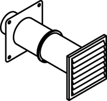 Viessmann Außenwanddurchführung DN 180 7439114