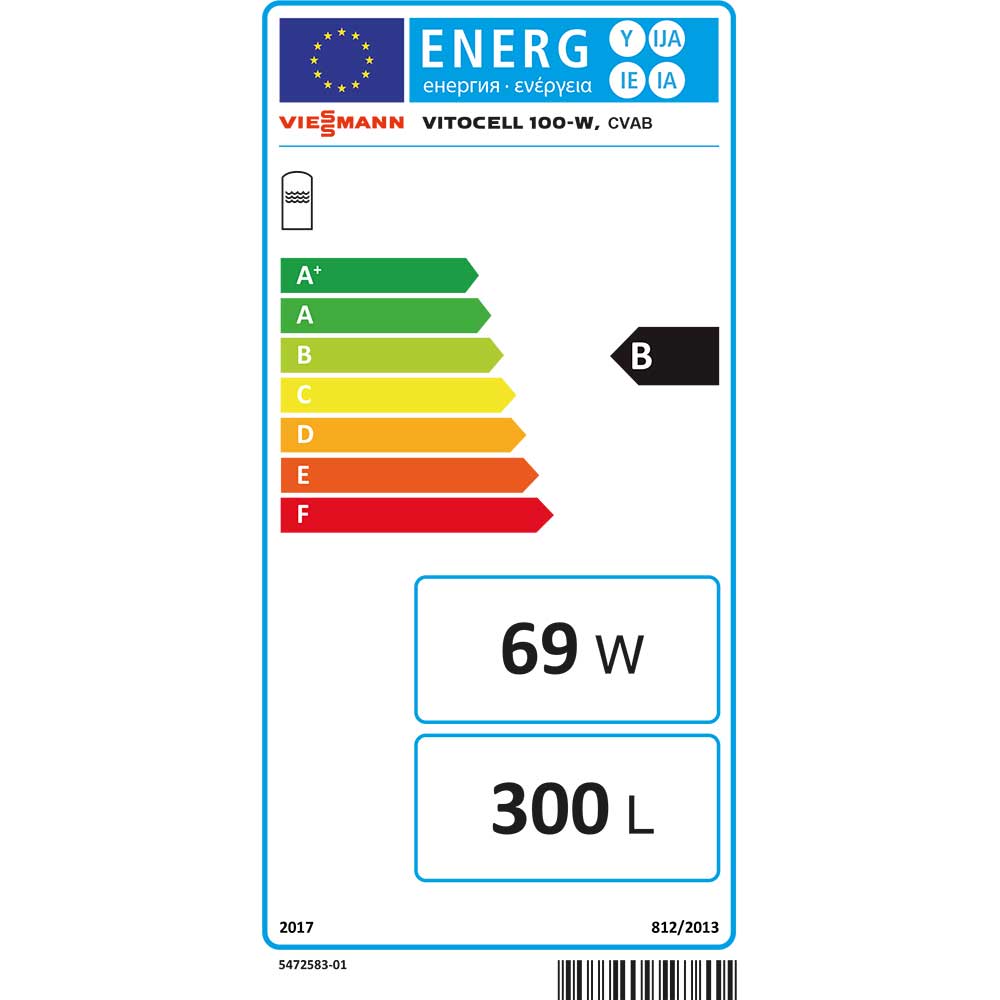 Viessmann Vitodens 300-W B3HF019 B3HG 26kW Brennwertpaket mit Vitocell 100-W 300L