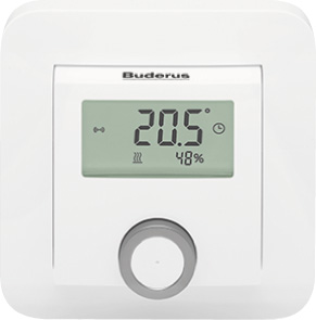 Buderus Raumthermostat B-THIW230 für Fußbodenheizung mit SRC plus 7738113966