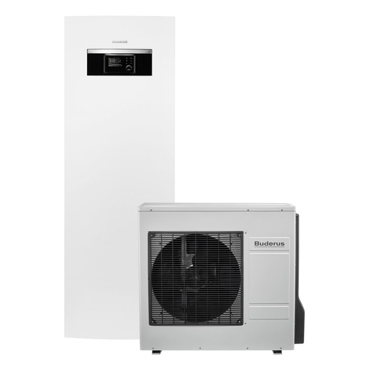 Buderus Luft-Wasser-Wärmepumpe Logaplus-Paket WP-SP1 WLW-6 SP AR, WLW166-10 T190