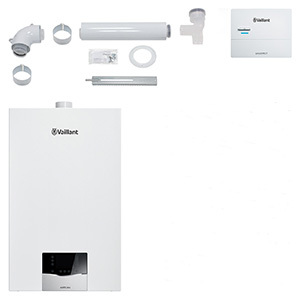 Vaillant Paket 1.647/2 ecoTEC plus VC 15 CS/1-5, VRC 710, Abgas flex 8000013866