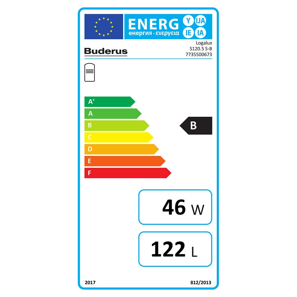 Buderus Logalux S120.5 S-B 7735500673