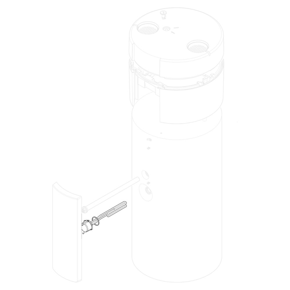 Buderus Heizeinsatz 2 kW für Logatherm WPT 270 (A / I) 87185437640