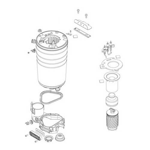 Buderus Wärmeblock 87376010900