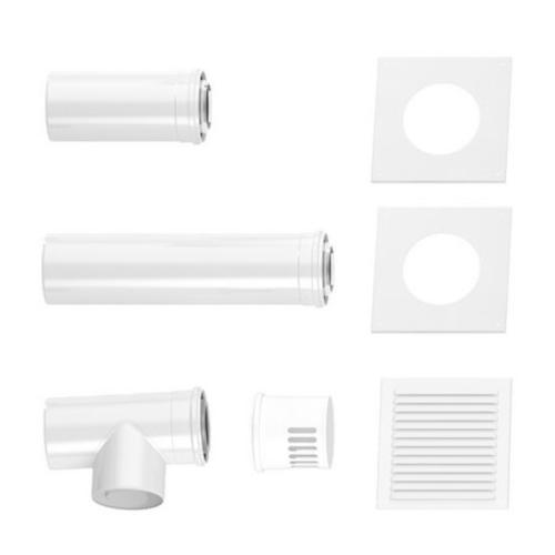 Buderus Erweiterungsbau. GAL-K, DN80/125 Abgassystem PP/Stahl 7738112552