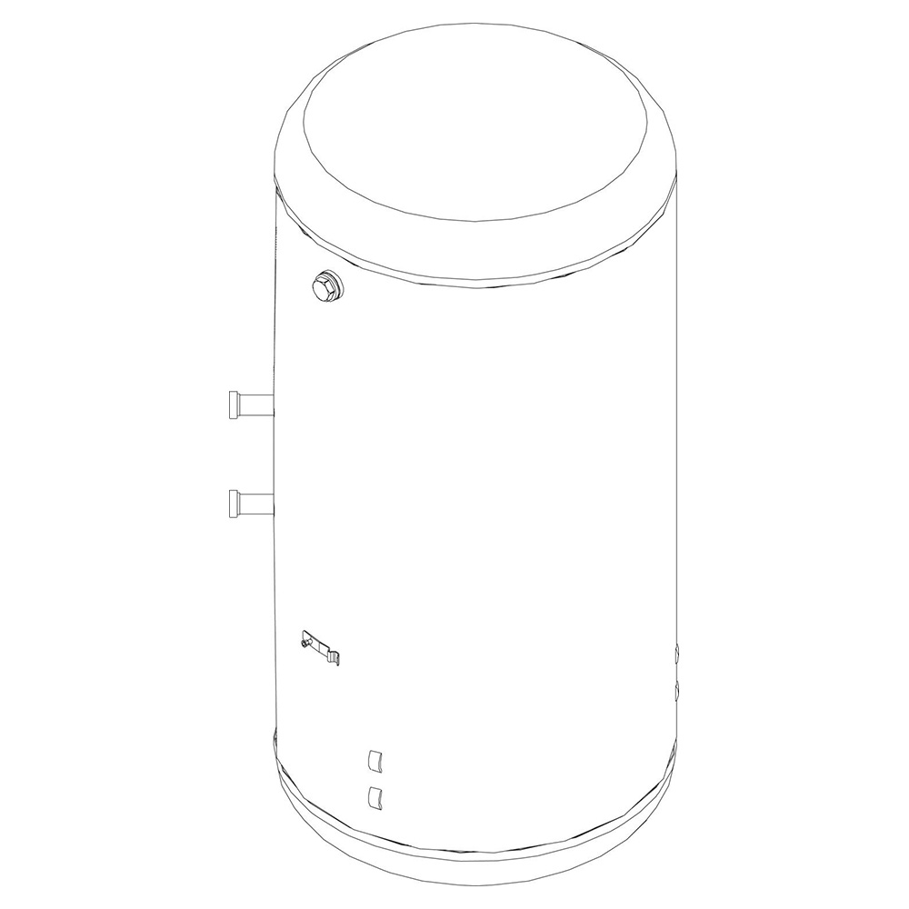 Buderus Speicher 180 Liter für Wärmepumpe Logatherm/Compress 8733703229