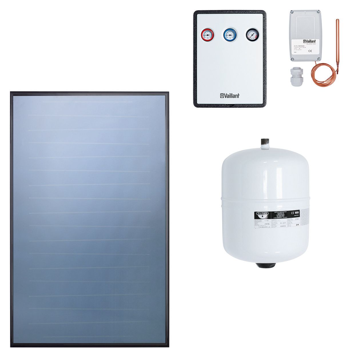 Vaillant Solaranlage 9.607/6, 7,53m² auroTHERM plus VFK 155/2 V, VMS 70 0010042389